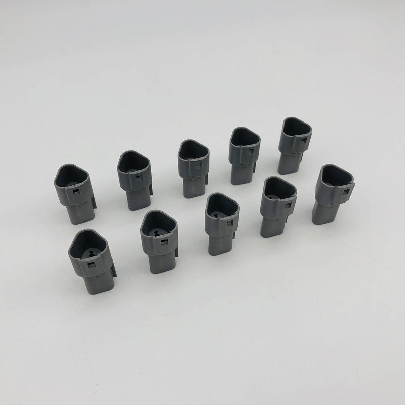 TE Connectivity DT04-3P Receptacle 3 Pin Grey Wire to Wire 3 Way Pack of 10 11