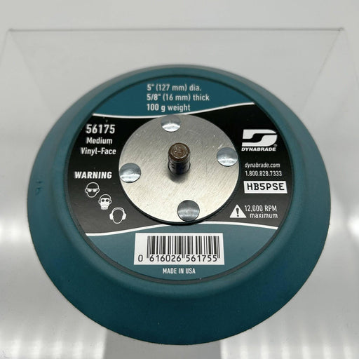 Dynabrade 56175 Orbital Disc Pad 5in Non Vacuum Medium Density 5/8" Thick 2