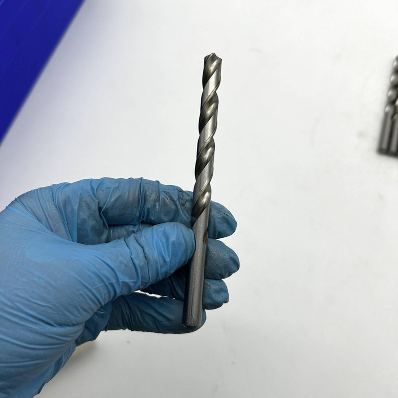 Cle-Line C22987 Jobber Length Drill Bit 1898 Letter S General Purpose Bright 6pk