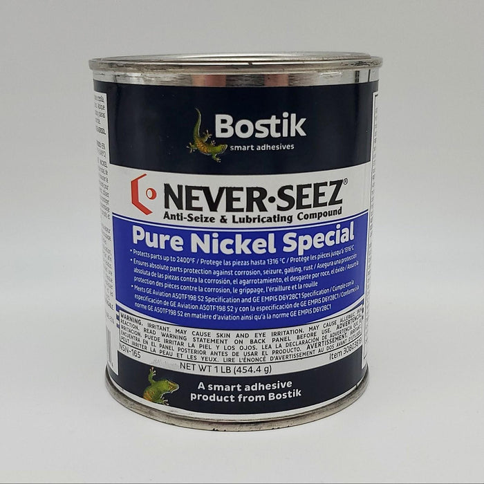 Bostik Never-Seez NSN-165 1 Lb Pure Nickel Anti-Seize Lubricating Compound 1