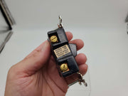 Hubbell 1282 Toggle Switch 20A 120V PresSwitch 2 Pole Brown Industrial Grade 3