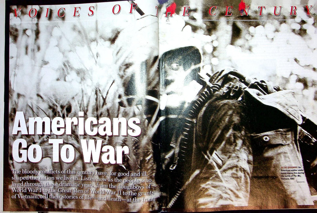 Newsweek Magazine March 8 1999 Men At War True Stories WW1 WW2 Vietnam Cold War 5