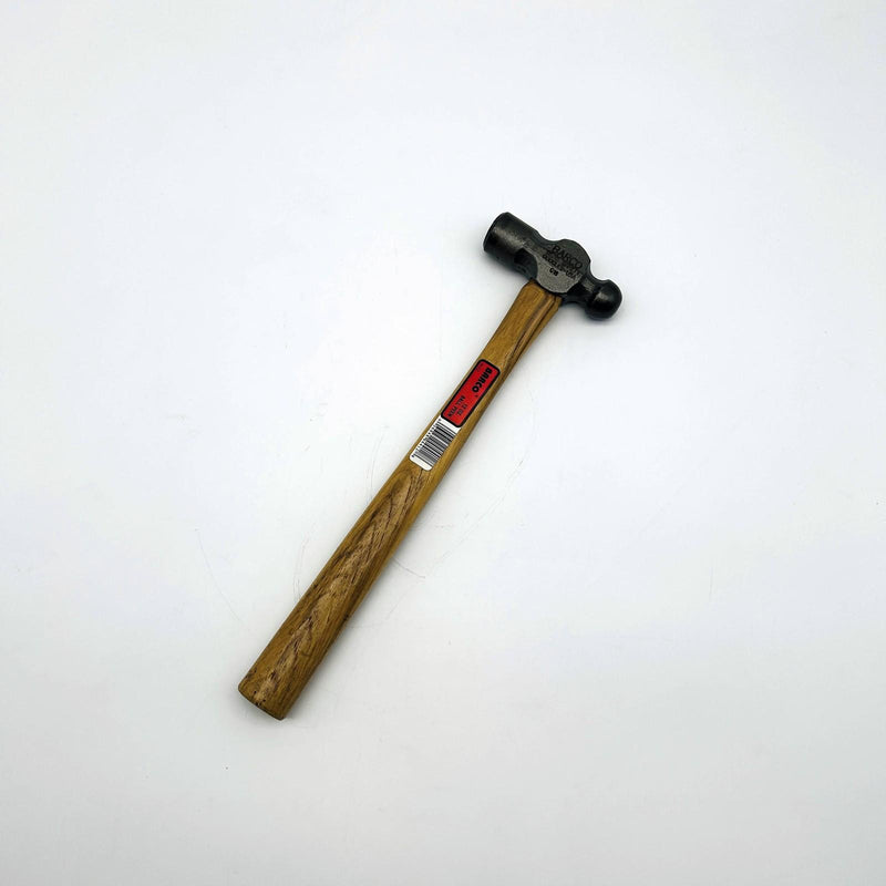 Barco 04412 Ball Peen Hammer 12oz 13in OAL Wood Handle Forged High Carbon Steel 9