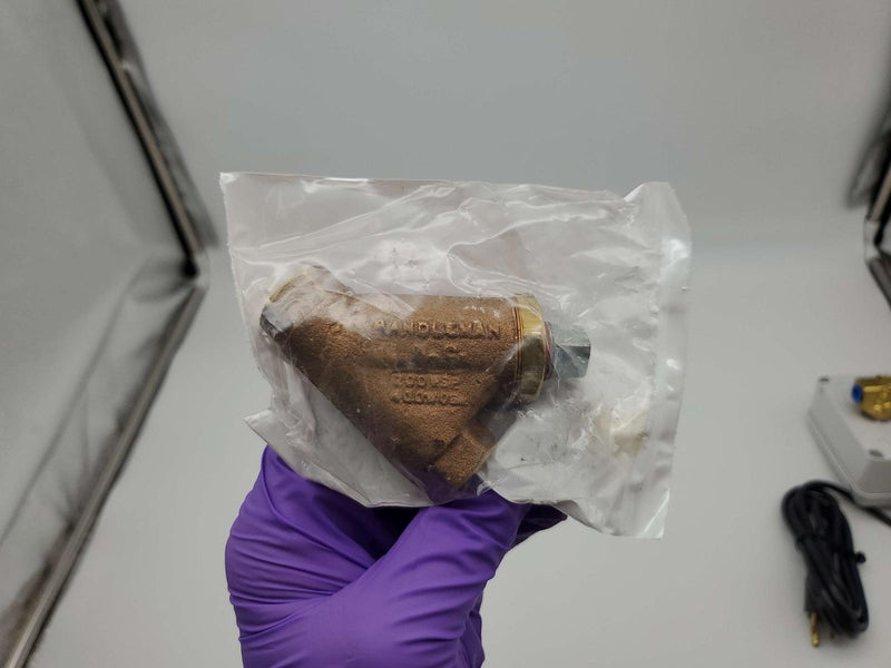 Speedaire 1/4" Auto Electric Drain Valve 6Z948A 1-60 Min Cycle Timer 200PSI 115V 5