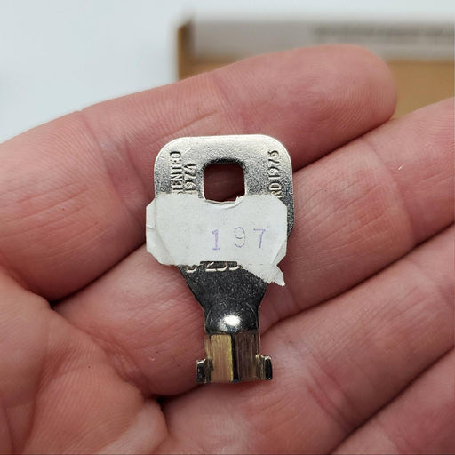 Ademco Keyswitch Key 507-197 Formed Key High Security USA Made NOS 2