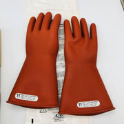 PIP 147-1-14/11 Rubber Insulating Work Gloves Novax Sz 11 Clss 1 Typ I 14in Ora 5