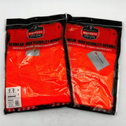 Ergodyne Glowear 8250Z Safety Vest Sz S/M Class 2 Two-Tone Orange Reflective 2pk 1