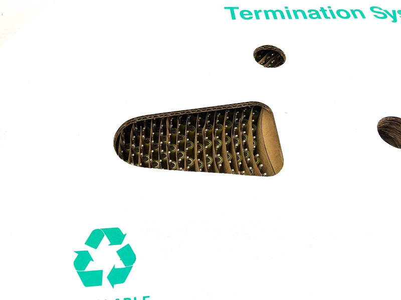 Panduit PV10-8FFB-2K Flanged Fork Terminal 12-10 AWG Wire Range #8 Stud 2000pk 4