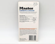 6x Master Lock Padlocks 120-D Keyed Alike 1/2" Shackle Solid Brass Body NOS 3