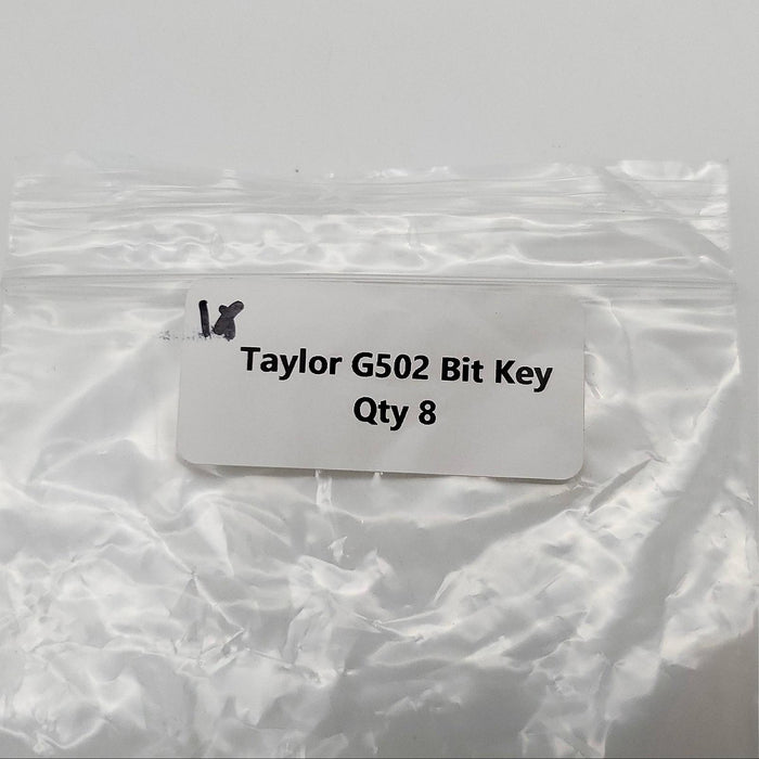 Taylor G502 Bit Key .38" Bit Width x .077" Thick x .0375" Height Malleable Iron 4