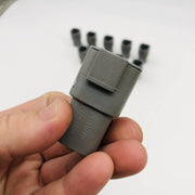 TE Connectivity DTP04-4P Receptacle Connector 4 Pin Grey Wire to Wire Pack of 10 3