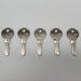 5x Ilco 1562 Key Blanks For Some Hudson Locks H02L Nickel Plated 3