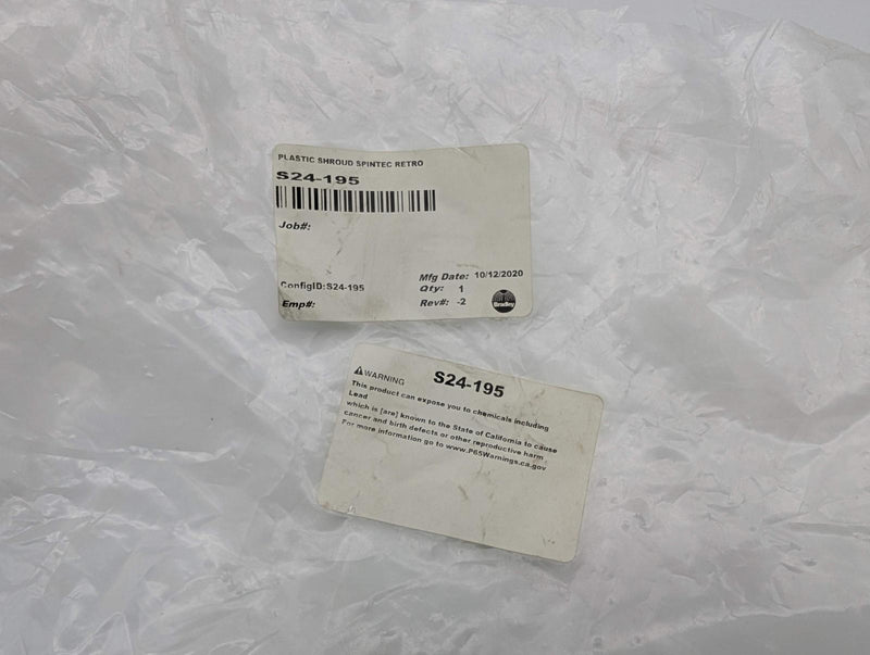 Bradley S24-195 Shower Head Compatible w/ SpinTec 10" Yellow Shroud Ring & Elbow 4