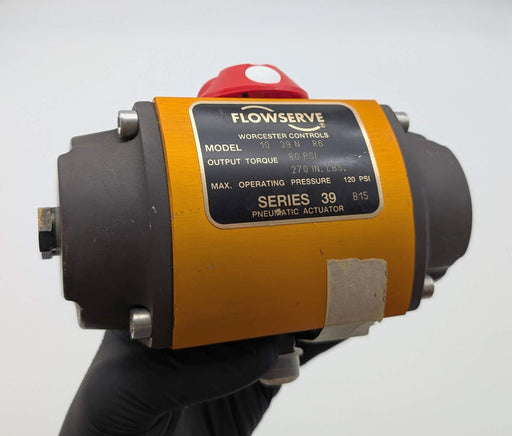 Flowserve 1039NR6 Pneumatic Valve Actuator 270 IN Lbs Torque 80 PSI 1