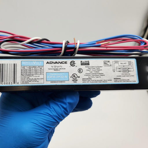 Advance IOPA-2P32-N Optanuim Ballast 120-277 V Linear Flourescent 2