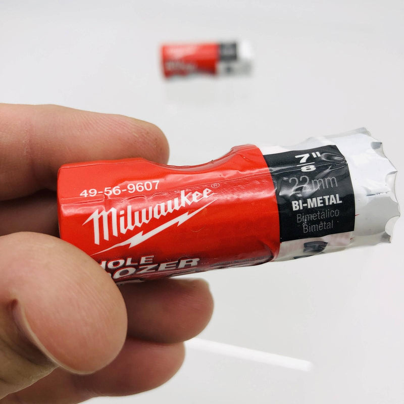 Milwaukee 49-56-9607 Hole Saw 7/8in Ice Hardened Hole Dozer Bi-Metal 3.5 TPI 2pk 4