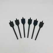 Cle-Line C17113 Power Wood Bore Bit Spade 1-1/8 x 6in Black Oxide 1823 HSS 6pk 11