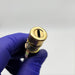 Schlage 01-056 Plunger & Button Inside Polished Brass Privacy Knob A40S 4.25" L 2