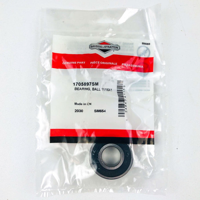 Briggs and Stratton 1705897SM Ball Bearing 11/16x1 OEM NOS Simplicity 1705897 1