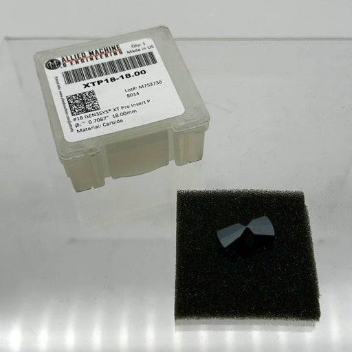 Allied Machine XTP18-18.00 Spade Drill Insert #18 GEN3SYS XT Pro P 18.00mm 1