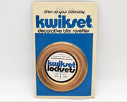 Kwikset Satin Bronze Escutcheon for 2-3/8"BS Door Knob 3-3/4"OD 2-1/4"ID #293 1