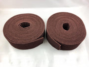 2pk Abrasive Roll 4" x 30' Non-Woven Fast Cut AO Very Fine Norton 66261051701 6
