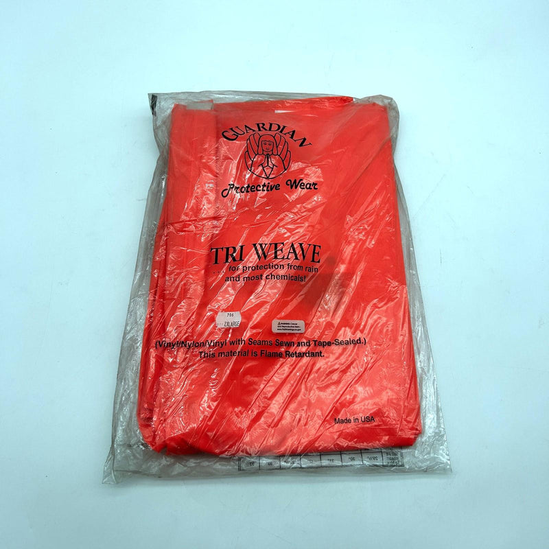 Guardian 706OR2XL Bib Overalls 2XL Vinyl Tri-Weave Plain Front Flame Retardant 8