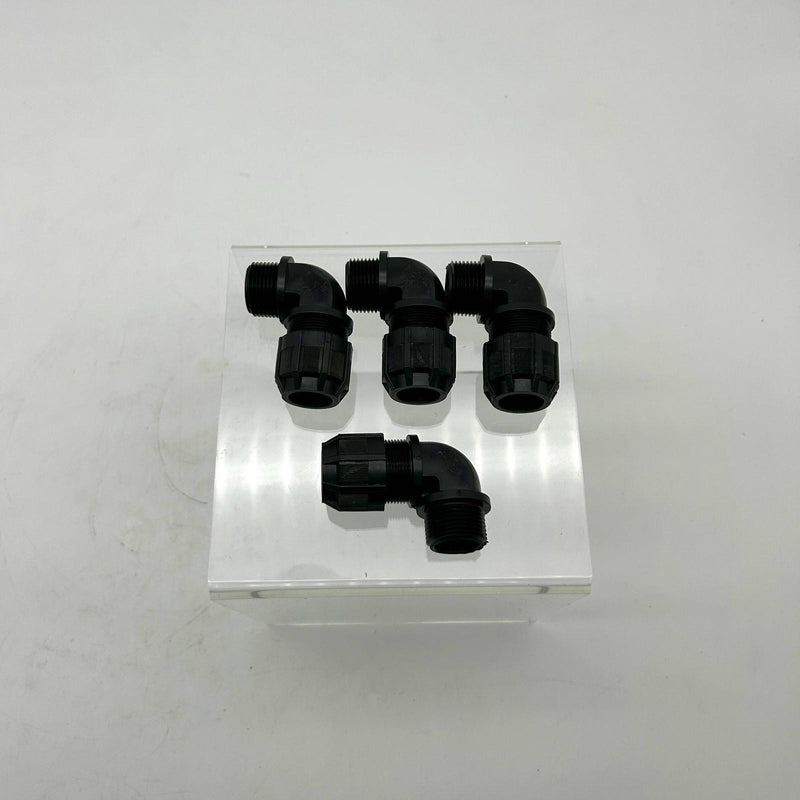 Thomas & Betts 4970NM Strain Relief Cord Connector 3/4" 90 Degree Non Metal 4pk 6
