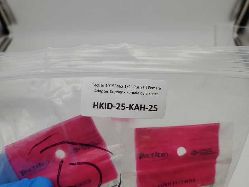 Tectite 10155462 1/2" Push Fit Female Adapter Copper x Female by Elkhart 3