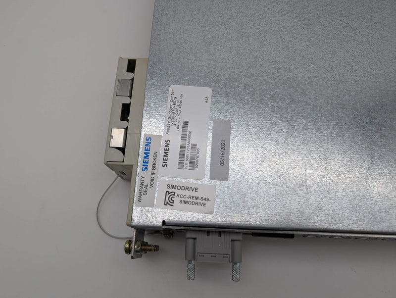 Siemens 6SN1123-1AA00-0CA1 Servo Drive Power Module Simodrive 611 Series 50 Amp