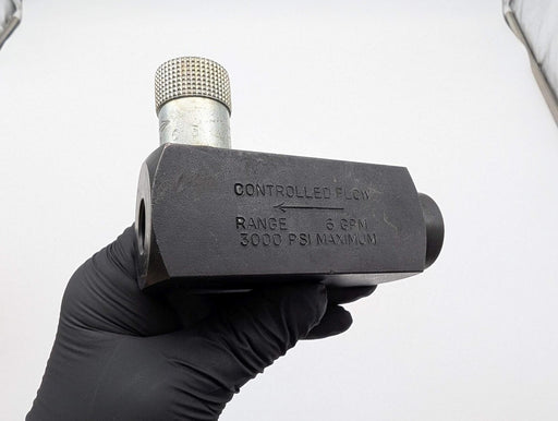 Parker PCCM600S In-Line Pressure Compensated Control Valve 3/8" 6 GPM 3000PSI 2