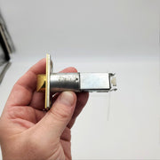 Dexter Satin Brass Latch Spring Latch 2-3/4" Backset 53817 Vintage USA Made 3