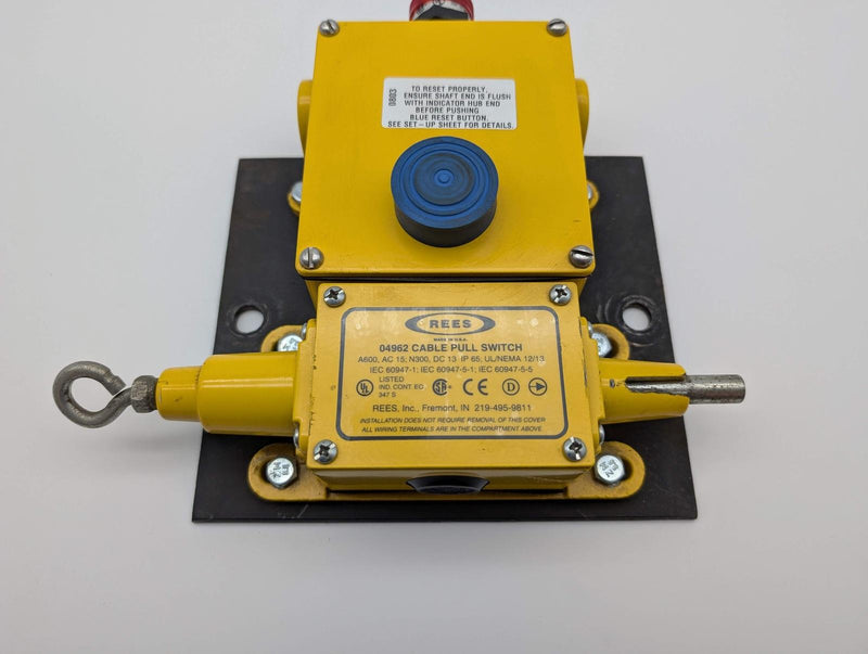 Rees 04962-200 Cable Pull Switch Left Pull w/ Broken Cable Detection & Pilot 2