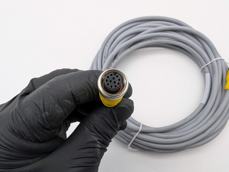 Turck RKC 10T-10-RSC 10T/S90 Actuator Sensor Cable 10 Pin M12 Male to Fem 10 M