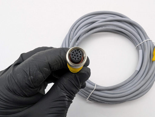Turck RKC 10T-10-RSC 10T/S90 Actuator Sensor Cable 10 Pin M12 Male to Fem 10 M 2