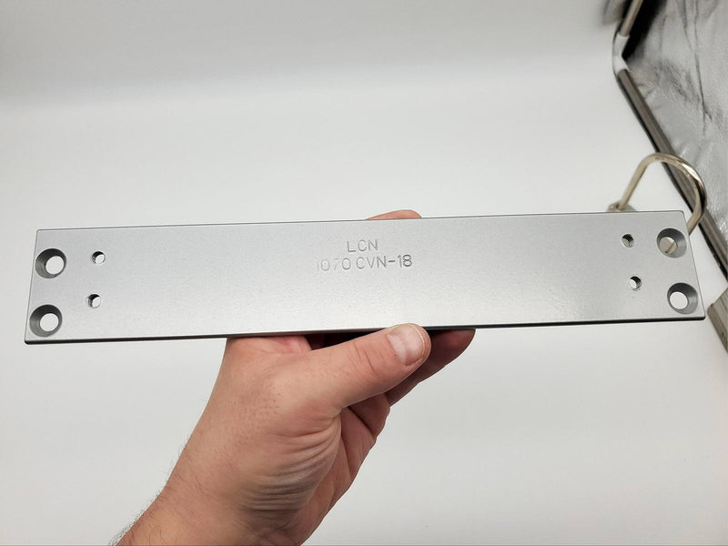 LCN 1070-18 Adapter Plate ALUM Finish 1050 to 1070 Mounting Plate Conversion