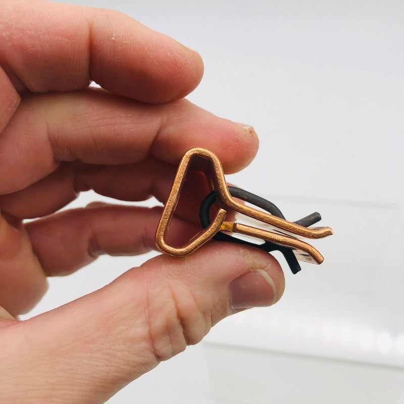 5x Ilsco M-165 Fuse Clip 100 Amps 250-600 Volts Copper 8