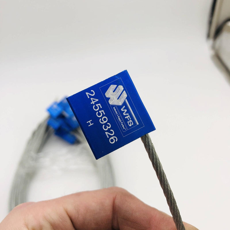 WFS PTW35-24-BL Cable Seal Pull Tight 24in Length Galvanized Pack of 50 2