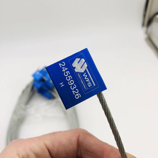 WFS PTW35-24-BL Cable Seal Pull Tight 24in Length Galvanized Pack of 50 2