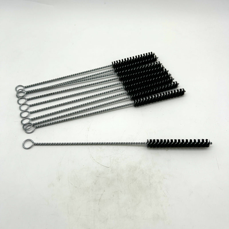 Osborn 56188 Tube Brush Horse Hair 1/2 Diameter x 4 Face Width x 12 Length 10pk