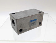 Festo VAD-3/8 Vacuum Generator 3/8" Female Thread 1.5 to 10bar 19294 A408 1