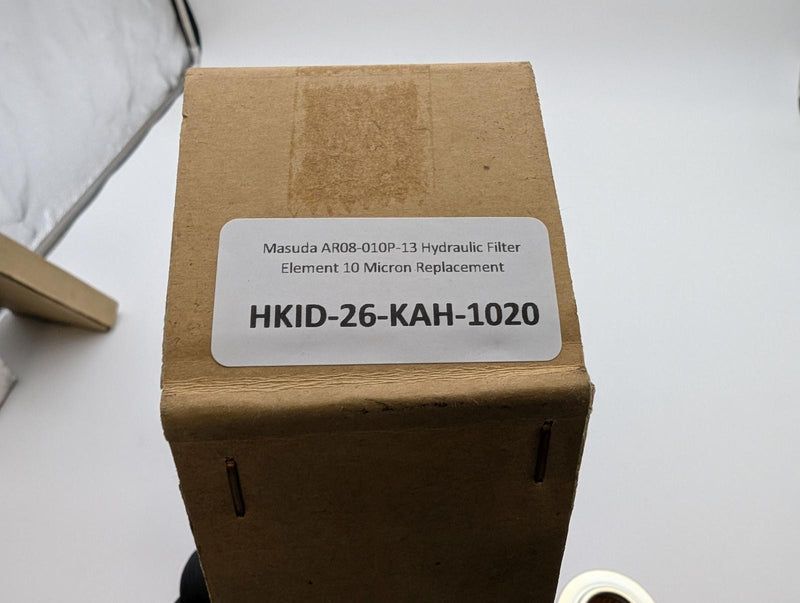 Masuda AR08-010P-13 Hydraulic Filter Element 10 Micron Replacement
