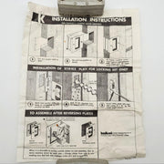 Kwikset Sliding Door Handle Passage Latch Satin Bronze 332 2-1/4" x 1-3/4" Notch 9