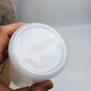 Alpha 16J70NANTI Plastic Round Jar 16oz 70/400 Natural Anti Static No Lid 160/Cs 4