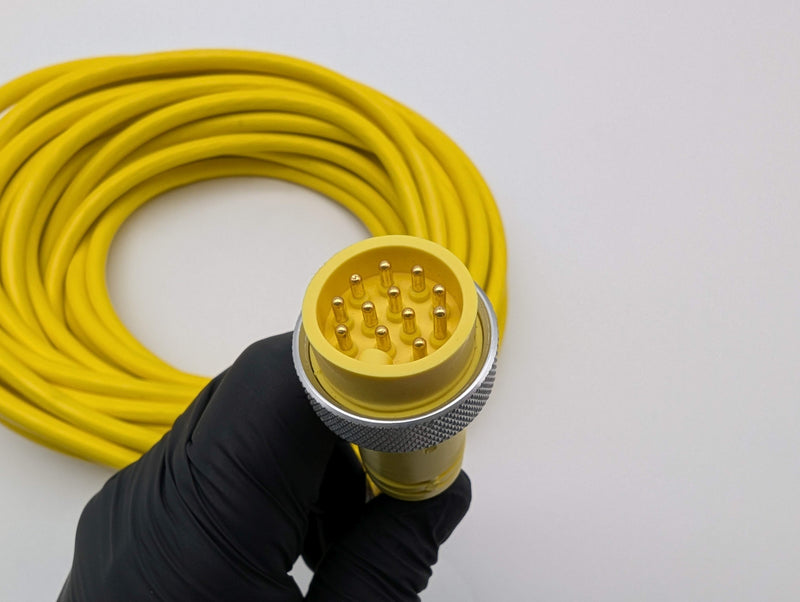 Mencom NC-12-8-MFP-SB3 Pendant Cordset 12 Pin Male to 8 Pin Female 40 Feet