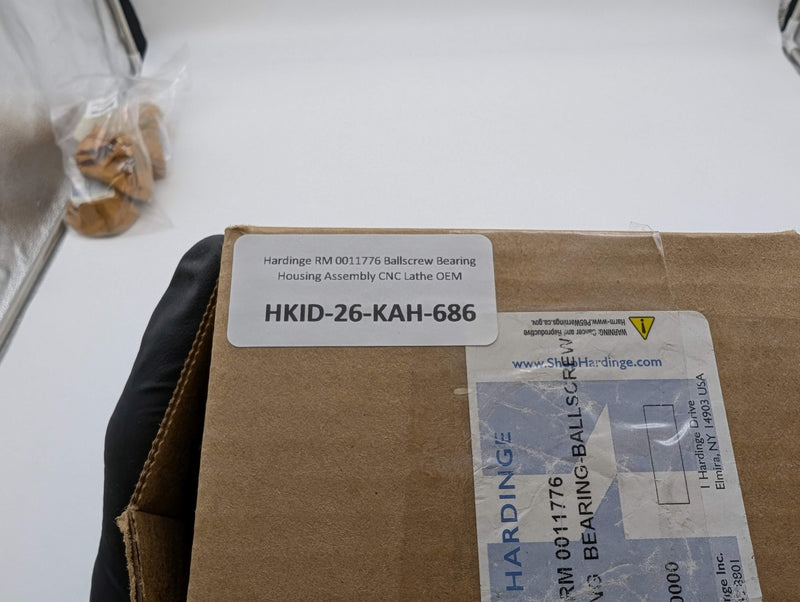 Hardinge RM 0011776 Ballscrew Bearing Housing Assembly CNC Lathe OEM