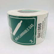 Non Flammable Gas UN1066 Shipping Label 1 Roll/500 LabelMaster ETHSNVP4-00006393 8