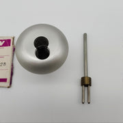 Falcon Door Knob SFIC Conversion Satin Aluminum A11963 Sargent Integra Locksets 2