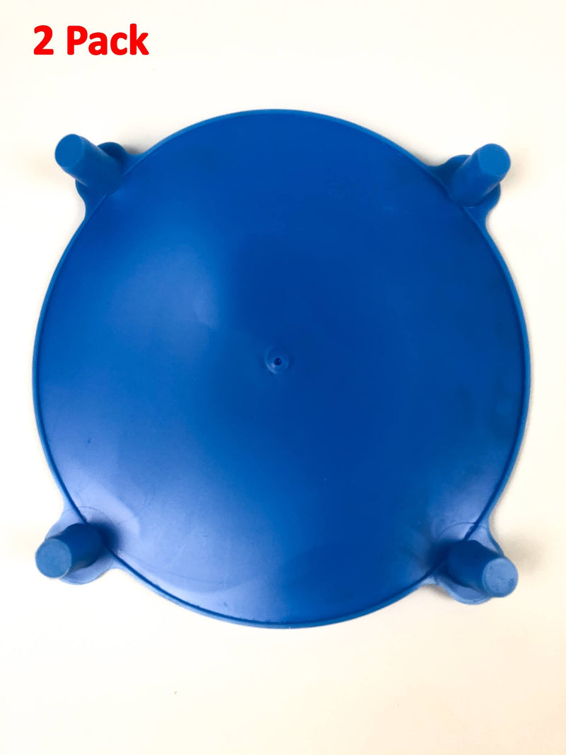 11" Plastic Bolt Hole Studded Flange Protector Alliance Plastic 1508A (2PK)