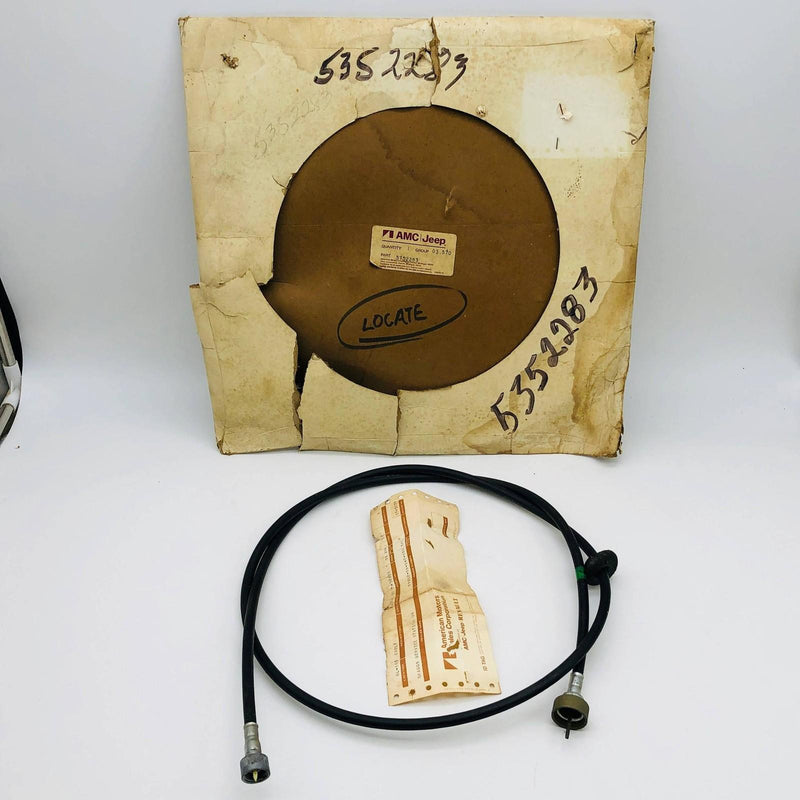 AMC Jeep 5752283 Cable Speedometer Group 3.570 OEM New Old Stock NOS Open 1